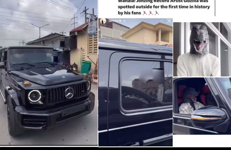 Jonzing Record Artist Gdzilla Spotted Outside With Brand New Mercedes G-Wagon