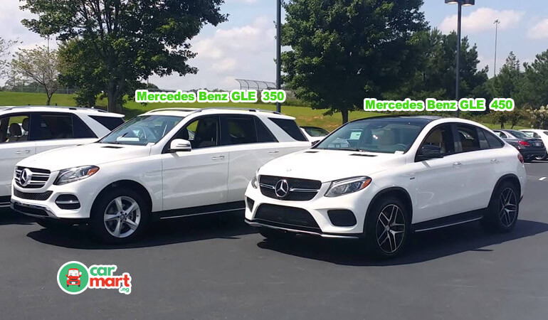 Mercedes Benz GLE 350 vs Mercedes Benz GLE 450 - Carmart Comparison