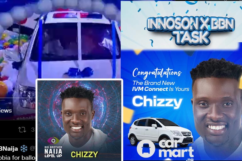 BBNaija Task - Chizzy wins the 2021 IVM Connect model in Innoson Task