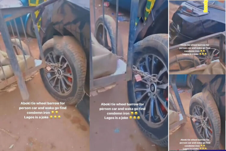 Lagos Man Flabbergasted After Aboki Chained Truck to His Expensive Luxury SUV