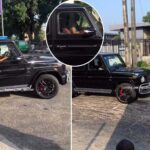 Lagos big Lady Spotted driving expensive Gwagon worth over N400 Million naira