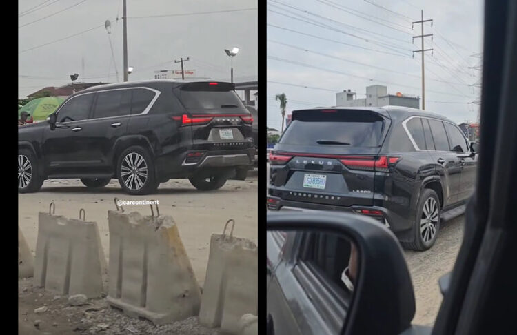 Lagos makes Lexus LX600 worth 210m look like chicken change