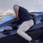 Lamborghini Owner Shows The Best Way To Enter The Vehicle