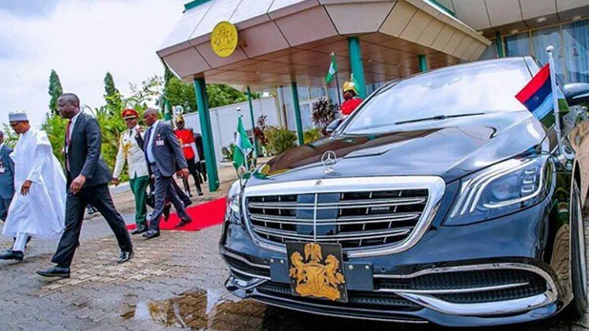 president muhammadu buhari cars