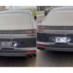 An image showing a concealed license plate number.