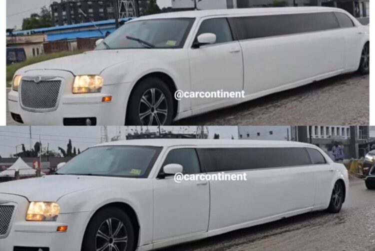 Meet the Longest Car in Nigeria, It Was Spotted on the Streets of Lagos