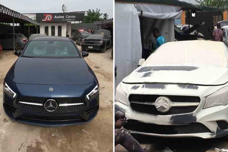 cost of car paint in nigeria