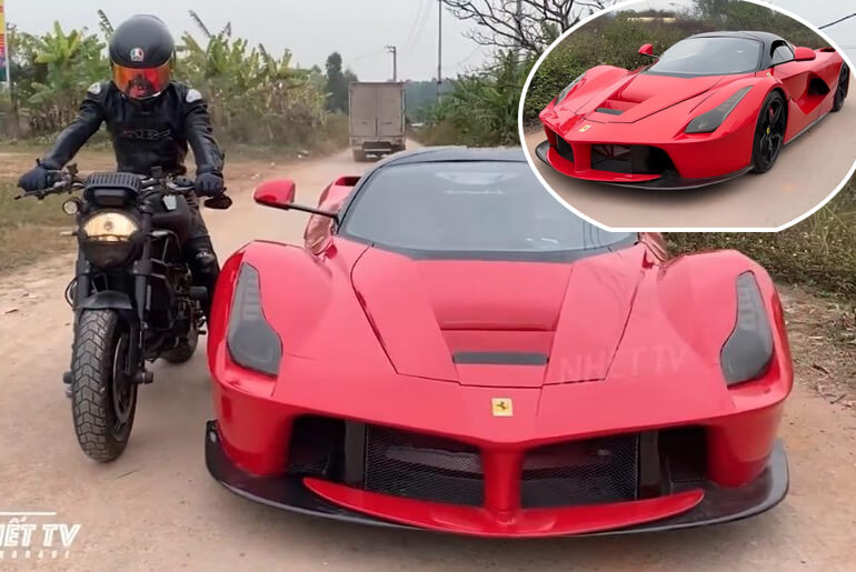 You Won’t Believe That This 1.1 billion naira Ferrari LaFerrari Is The Fake