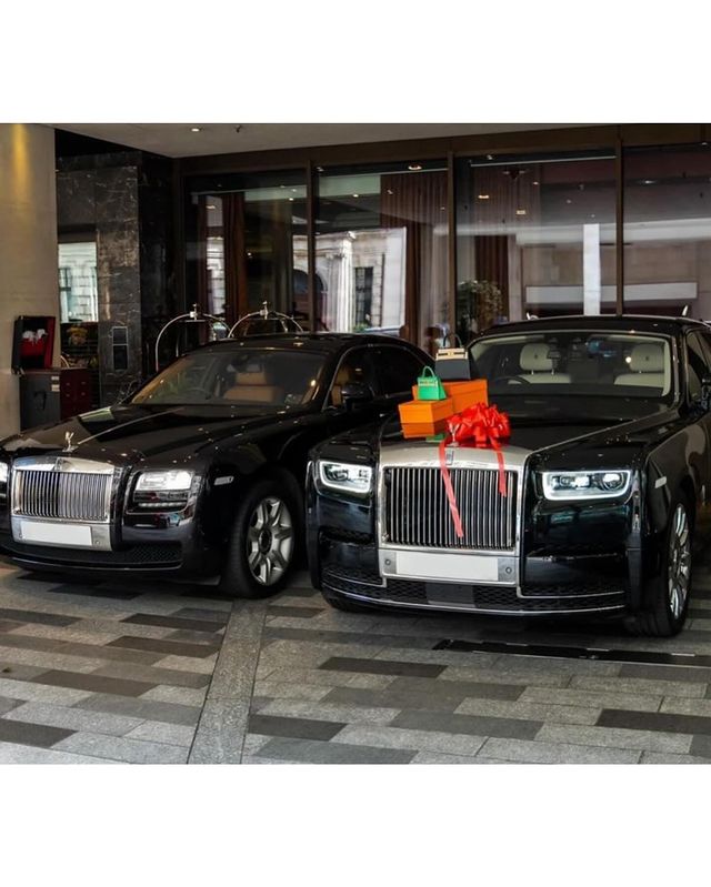 Malivelihood Gifts Wife, Deola Smart Another Rolls Royce Ghost