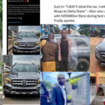 Man Who Disappeared With N55 Million Mercedes Benz Speaks