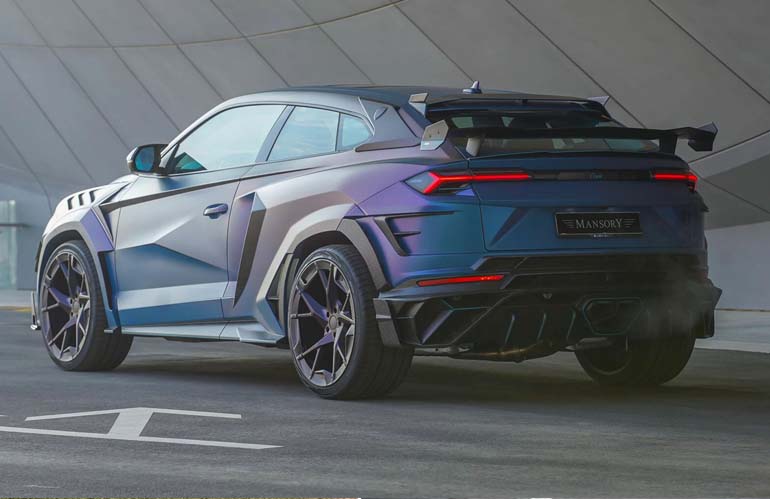 Mansory Makes World's 1st Two-door Lamborghini Urus