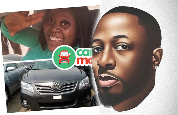 Maryjane won Tunde Ednut Car Gift to mark his birthday