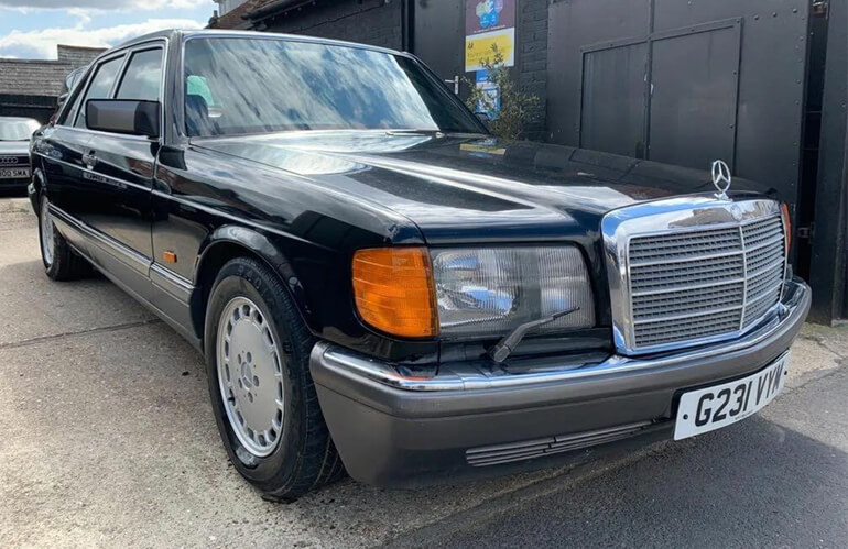 Mercedes 560 SEL W126 in Nigeria