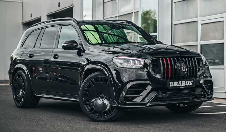 Mercedes Benz GLS 63 Get Brabus Version with a Stunning Look