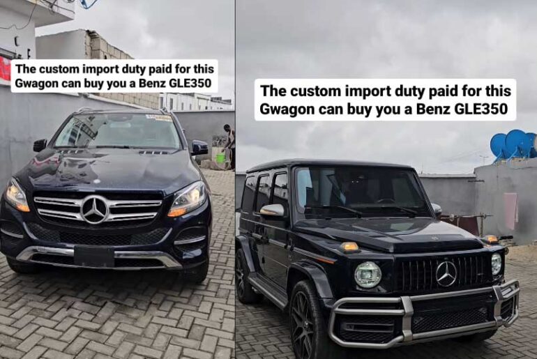 Mercedes Benz Gwagon and 2017 Benz GLE350