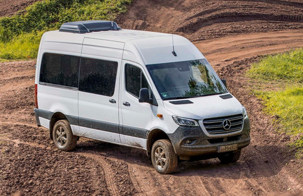 Mercedes Benz switches Diesel V6 to Turbo Four for 2023 Sprinter model