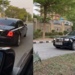 “The Guy Shaa Talk True Say Him Rent Am”: Moment Ola of Lagos Spots a N200 Million Rolls-Royce Ghost Rented by a Lagos Big Boy