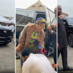 Moment the First Lady of Nigeria Arrives Event in a 2023 Cadillac Escalade Worth Millions