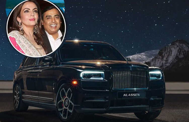 Mukesh Ambani Gifted His Wife Nita Ambani A Luxurious Rolls-Royce Cullinan Black Badge