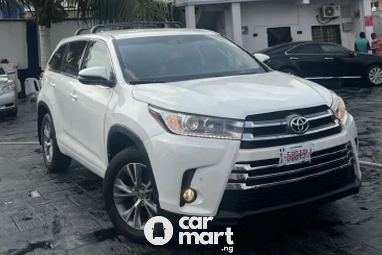 New Prices Of 2014 - 2016 Toyota Highlander In Nigeria