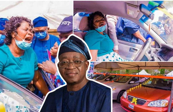 New Year Car Gifts To Osun State Workers From Its Government