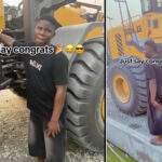 Nigerian Big Boy Cashes Out, Uses Money to Buy a Tractor Instead of Benz