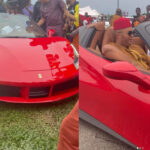 Nigerian Billionaire, Instigator PH Hangout with Man like Chico As they Show Off Luxury Ferrari Supercar Worth Millions