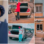 Nigerian Man Buys 2006 Toyota Big Daddy, Shows It Off With Great Pride in TikTok Video