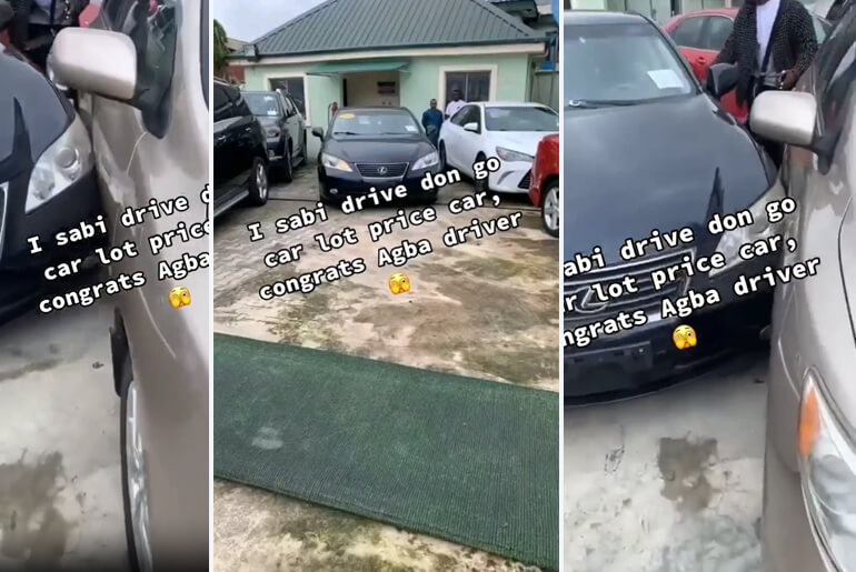 Nigerian Man Enter Deep Trouble After Crashing Another Car While Test-Driving at a Dealership