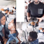 Nigerian Man Plans Proposal Inside A Flying Air Plane