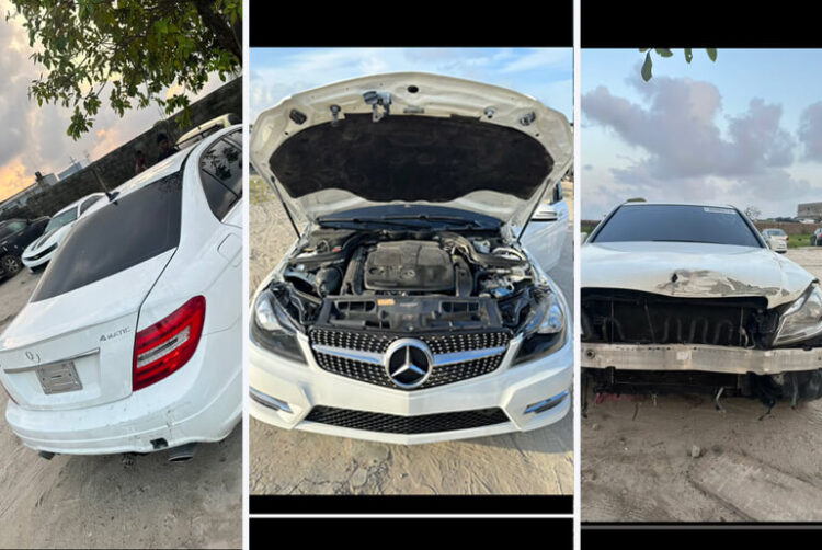 Nigerian Man Ships Cheap Benz with Dollars to Nigeria, Completes Repairs, Changes Parts, Repaints Vehicle