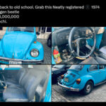 Nigerian Man Stirs Reaction As He States The Price For His 1974 Volkswagen Beetle Car