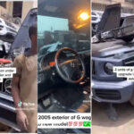 Nigerian Man Upgrades 2015 Benz G-wagon to Latest 2022 Brabus Model