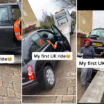 Nigerian Mum Celebrates As She Buys First Car 5 Months After Moving To UK