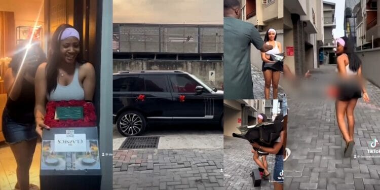 Nigerian lady angrily turns down Range Rover, wristwatch, and cash gift on Valentine's Day