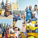 Nigerians React Couple Arrives Wedding Reception In 2 Keke Napeps