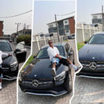 Simeon Sky splashes Over N25 Million as he buys himself a Brand New Benz SUV