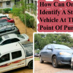 How Can One Identify A Stolen Vehicle At The Point Of Purchase