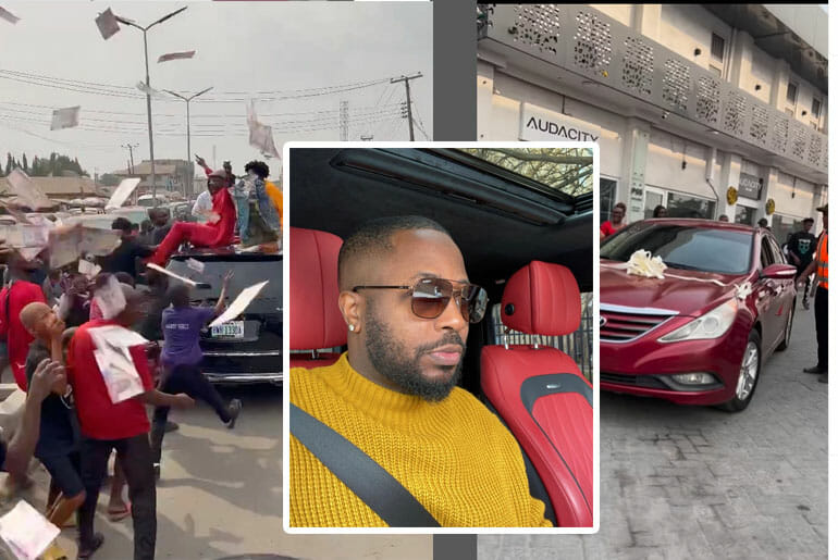 Obi Cubana, Psqaure other celeb celebrite gift out N3m, Sonata Car Up for Grabs, Guests Storm Venues Worldwide