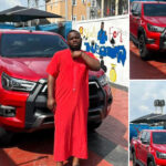 Oga Sabinus shows off his latest purchase