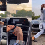 Ola Of Lagos Shows How To Control The Volume Of A BMW 850i Without Pressing Any Button