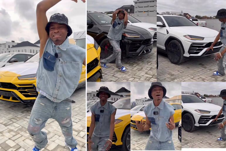 Ola of Lagos Shows Off Lamborghini Urus Worth N800 Million He Cannot Afford