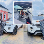 One year later, I bought the same car I sold to finish my house - Actress Nkechi Blessing Buys Back the Same Car Range Rover