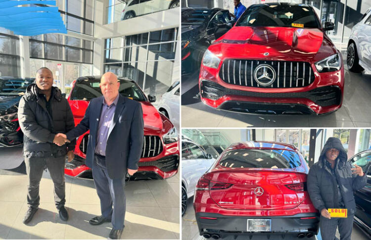 OnlyOneKesh Splashes a whopping N320Million on his new 2023 Mercedes-AMG GLE53 Coupe