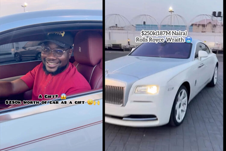 Mr Sheyman CEO @secretspalace got N210 million Worth of Car as a Gift