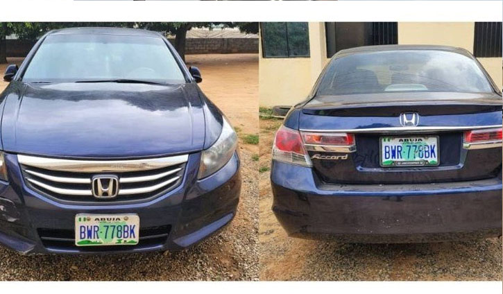 Police recover stolen vehicles after midnight gun duel in Abuja