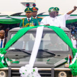 President Bola Ahmed Tinubu Rode In a Mercedes G-Class During Inauguration