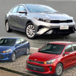 Kia Rio, Cerato, and Optima 