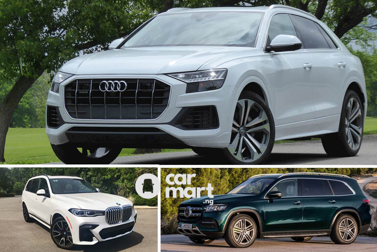 Comparison Review Of 3 Rival SUV Cars For The Big Boys - Audi Q8, BMW X7 & Mercedes-Benz GLS