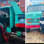 Self-Made Nigerian Big Boy Splashes Millions on a Mercedes-Benz Truck